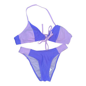 Purple 2 Piece Swimsuit Size M